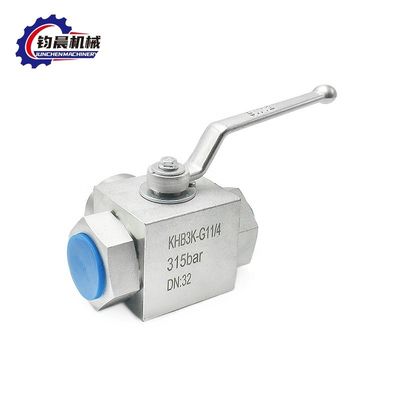 OEM Niedertemperatur-Hydraulisches Kugelventil KHB3K mit Flanken-Zinkbeschichtung