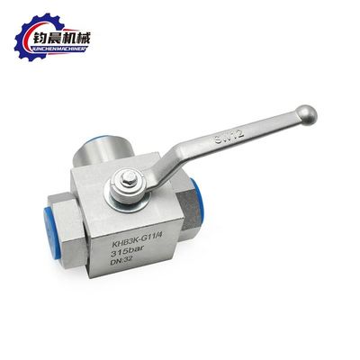 OEM Niedertemperatur-Hydraulisches Kugelventil KHB3K mit Flanken-Zinkbeschichtung