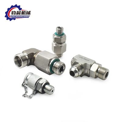 Edelstahl 316 / 304 Erdgasfeder-Scheckventil Hydraulische Schraubeverbindung