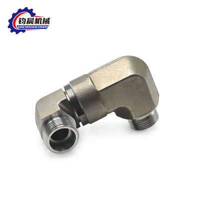 Hydraulischer Kohlenstoffstahl 90° Ellenbogen mit Flanschverbindung und Gewindepipe