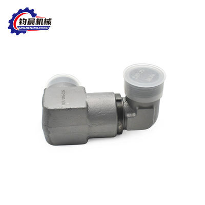 Hydraulischer Kohlenstoffstahl 90° Ellenbogen mit Flanschverbindung und Gewindepipe