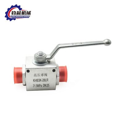 Gas/Wasser/Ölmedien Hochdruck-hydraulisches Kugelventil KHB3K-28LR mit inneren Gewinde