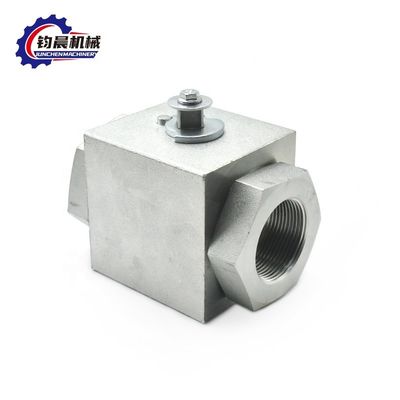 KHB-G11/2 Edelstahl-Hochdruck-hydraulisches Kugelventil für individuelle Unterstützung