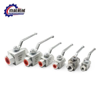 KHB-G11/2 Edelstahl-Hochdruck-hydraulisches Kugelventil für individuelle Unterstützung