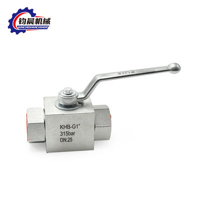 KHB-G1'' 315bar DN 25 Hochdruckkugelventil für Gas/Wasser/Öl mit hoher Temperatur